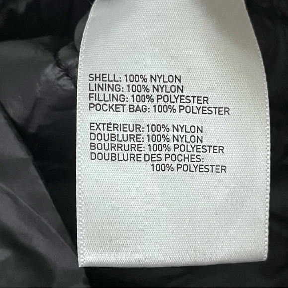 Laundry by Shelli Segal Moto Biker Jacket Black Puffer Goth Grunge Rock Emo M - Picture 8 of 11